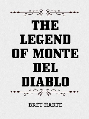 cover image of The Legend of Monte del Diablo